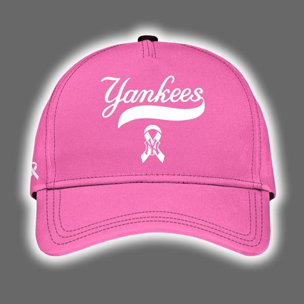 Yankees 2025 Breast Cancer Awareness Game Night Hat