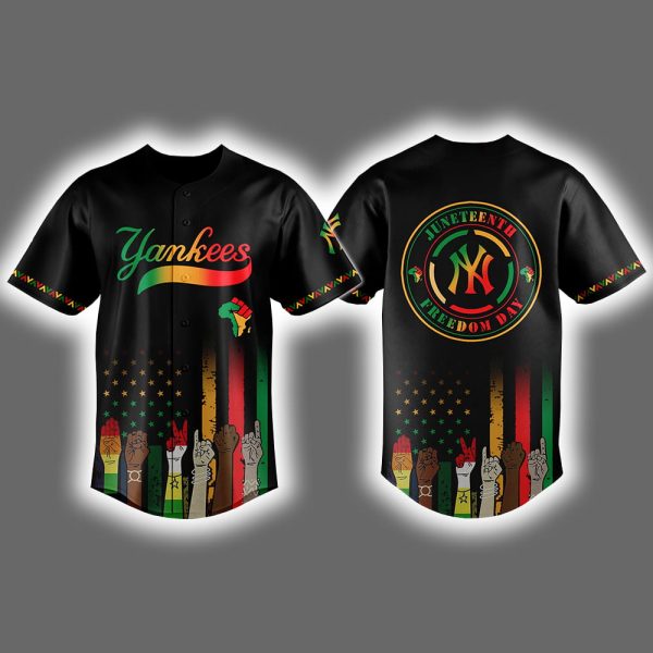 Yankees Juneteenth Freedom Day 2025 Jersey