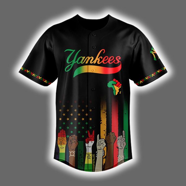 Yankees Juneteenth Freedom Day 2025 Jersey 2
