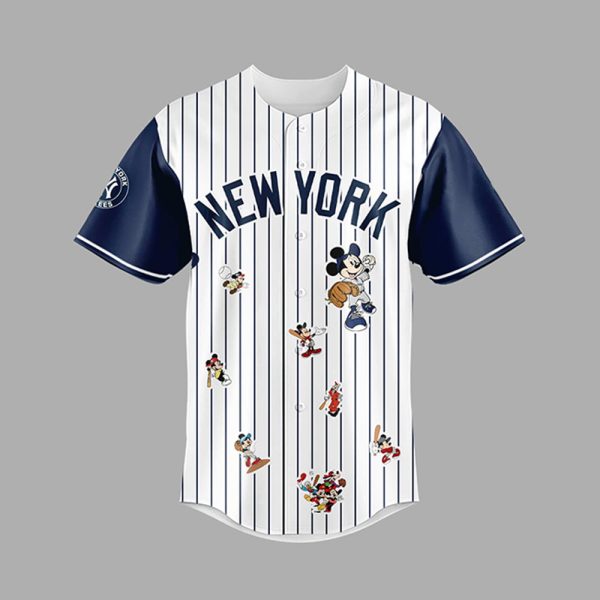 Yankees Mickey Mouse Night 2025 Jersey 2