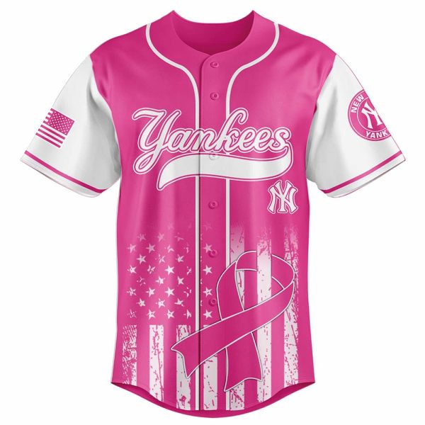 Yankees Pink Out The Park Jersey 2025 2