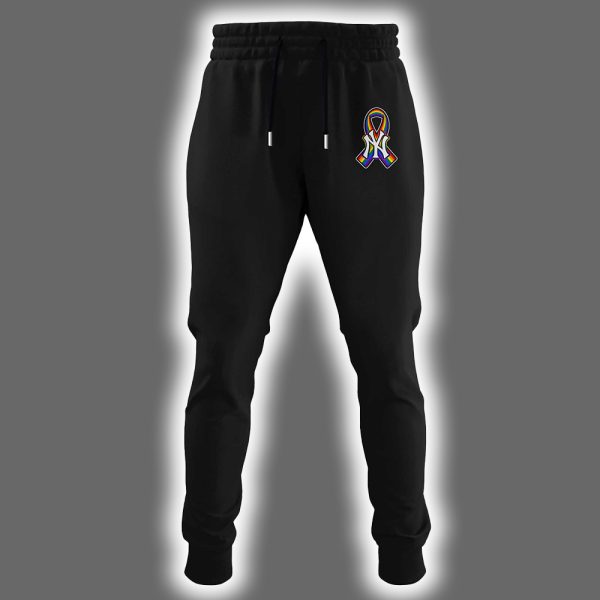 Yankees Pride Month 2025 Hoodie Joggers Cap 2