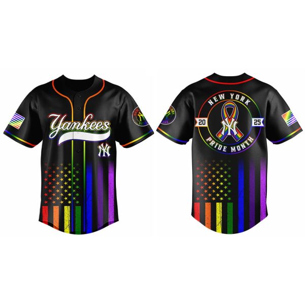 Yankees Pride Month 2025 Jersey
