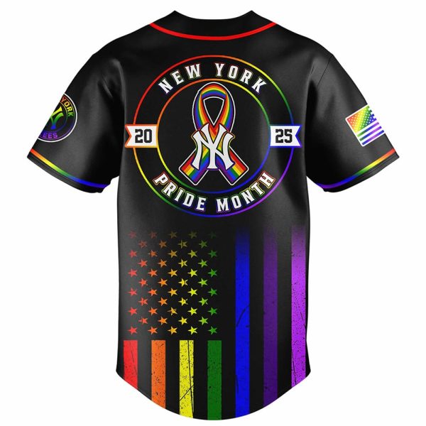 Yankees Pride Month 2025 Jersey 3