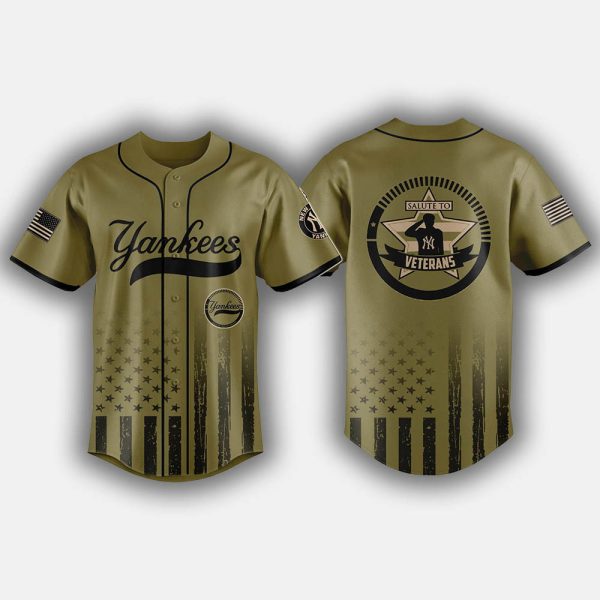 Yankees Salute To Veterans Jersey 2025