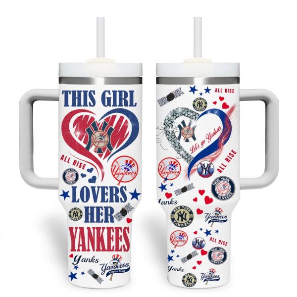 Yankees This Girl Lovers Her Tumbler