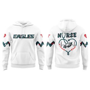 2025 Eagles Nurses Appreciation Hoodie Joggers Cap