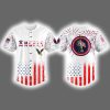 2025 Angels Happy 4th of July No Kings Jersey