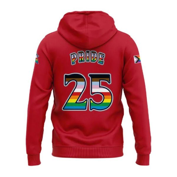 2025 Angels Happy Pride Night Hoodie 3