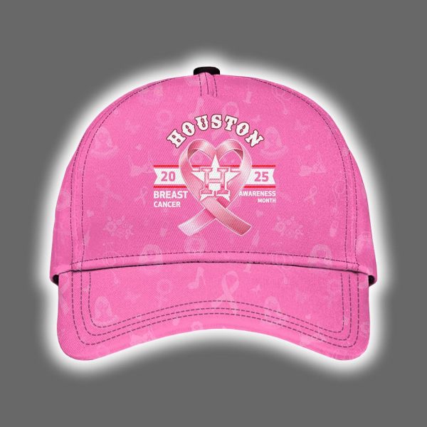 2025 Astros Breast Cancer Awareness Month Jersey 2
