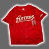 2025 Astros Josh Hader Brick Red Throwback Jersey Giveaway