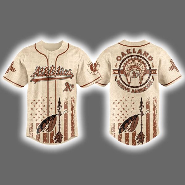 2025 Athletics x Native American Heritage Month Jersey