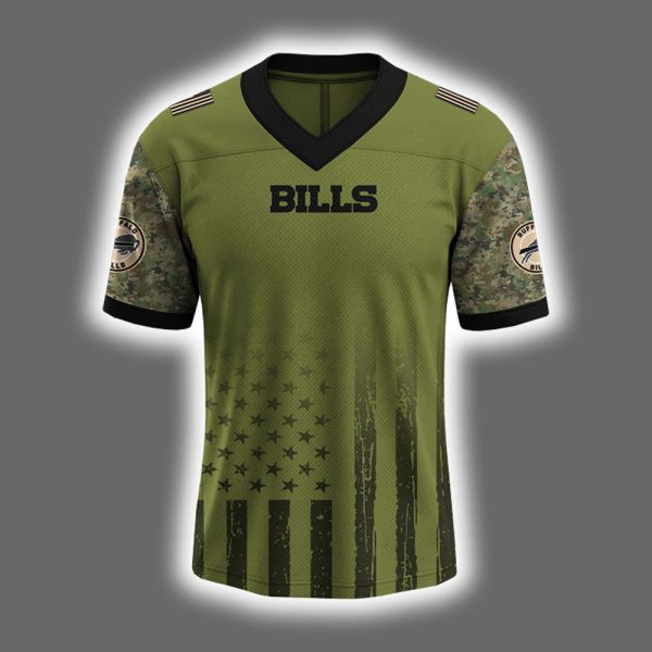 2025 Bills 4th Of July Independence Day Football Jersey 2