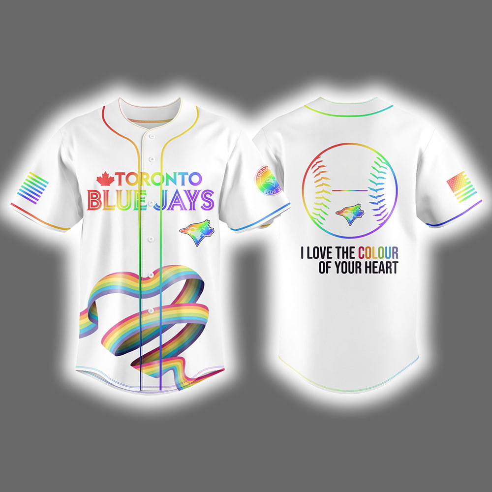 2025 Blue Jays Happy Pride Month LGBTQ Baseball Jersey 2025 Blue Jays Happy Pride Month LGBTQ Baseball Jersey