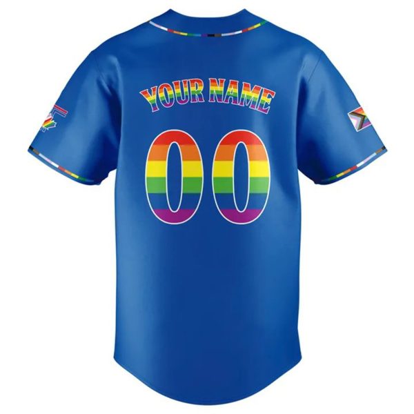 2025 Blue Jays Happy Pride Night Jersey 3
