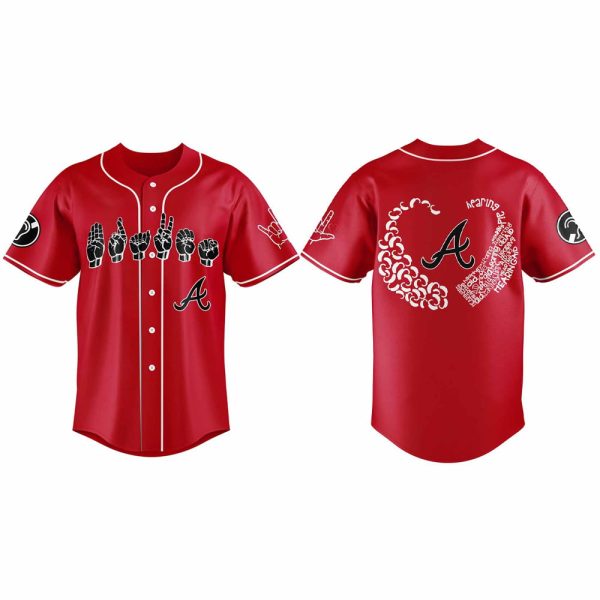 2025 Braves Deaf And Hard Of Hearing Awareness Day Jersey