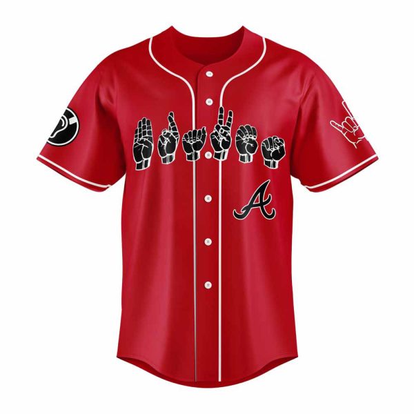 2025 Braves Deaf And Hard Of Hearing Awareness Day Jersey 2