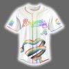 2025 Braves Happy Pride Month LGBTQ Baseball Jersey 2