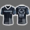 2025 Chargers US NAVY 250th Birthday Celebration Football Jersey