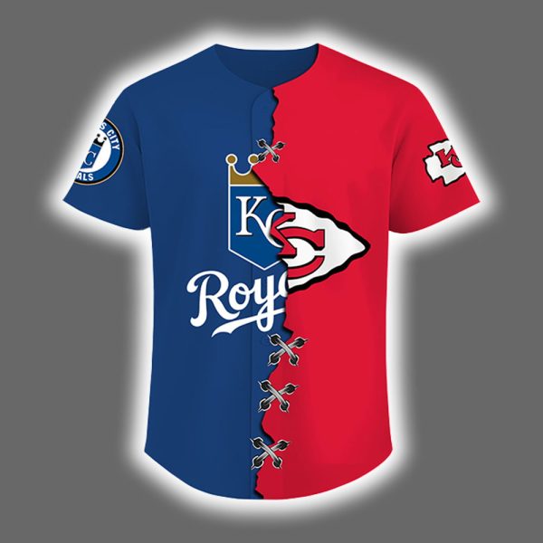 2025 Chiefs x Royals Baseball Jersey 2