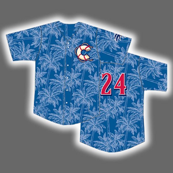 2025 Clearwater Threshers Margaritaville Night Hawaiian Shirt Giveaway