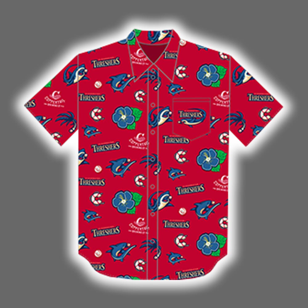 2025 Clearwater Threshers Tropical Shirt Giveaway 2025 Clearwater Threshers Tropical Shirt Giveaway
