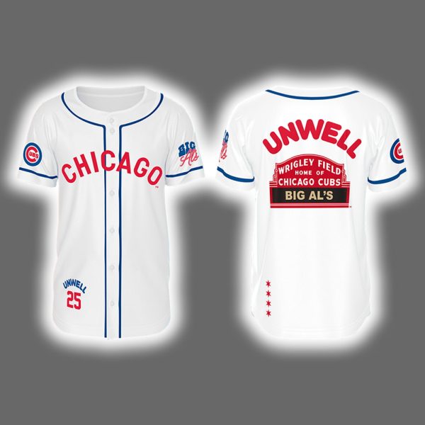 2025 Cubs Big Al's Takeover Jersey Giveaway