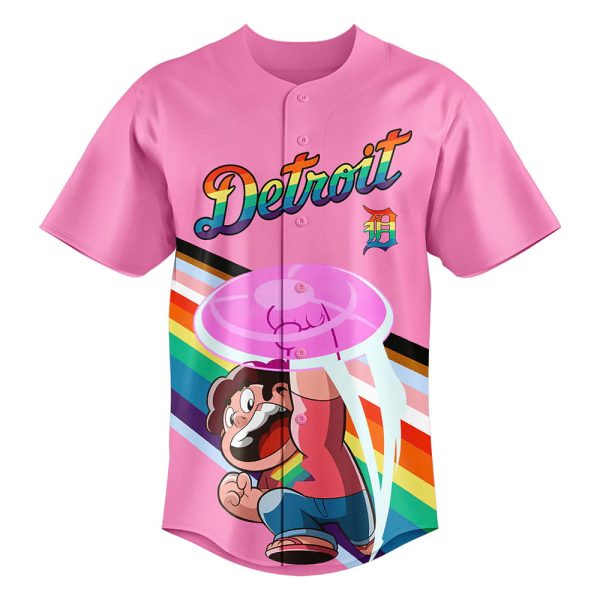 2025 Detroit Pride Night Steven Universe Jersey 2