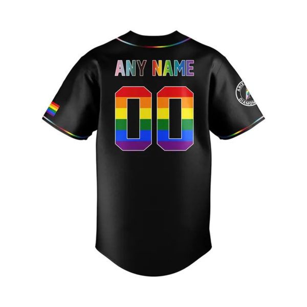 2025 Diamondbacks Celebration Pride Month Baseball Jersey 3