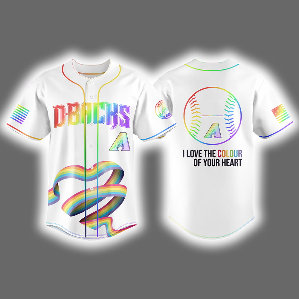 2025 Diamondbacks Happy Pride Month LGBTQ Baseball Jersey 2025 Diamondbacks Happy Pride Month LGBTQ Baseball Jersey
