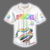2025 Diamondbacks Happy Pride Month LGBTQ Baseball Jersey 2