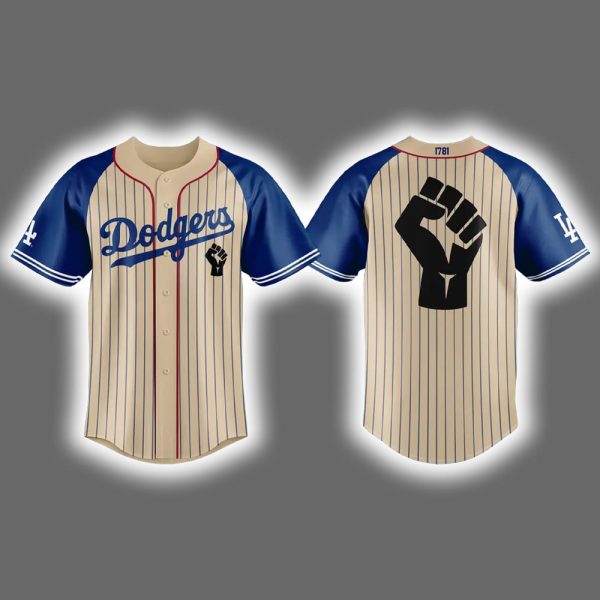 2025 Dodgers Black Heritage Night Jersey