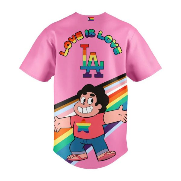 2025 Dodgers Pride Night Steven Universe Jersey 3