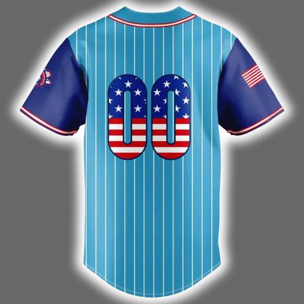 2025 El Paso Chihuahuas Stars Stripes Independence Day Jersey 3