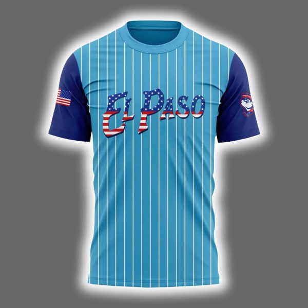 2025 El Paso Chihuahuas Stars Stripes Independence Day Shirt 2