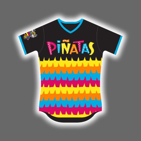 2025 Erie SeaWolves Erie Pinatas Jersey Giveaway