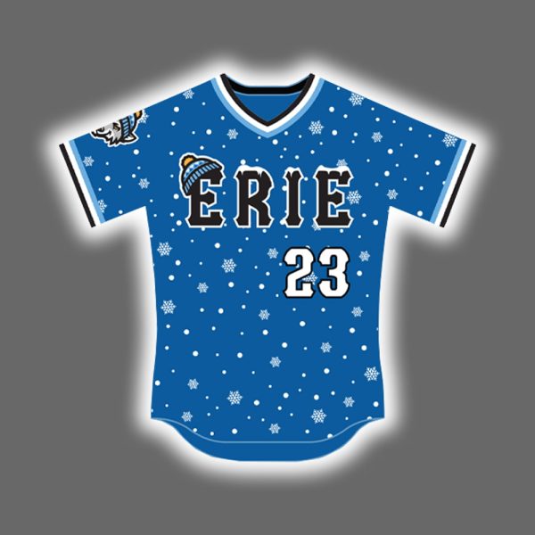 2025 Erie SeaWolves Erie SnowWolves Jersey Giveaway
