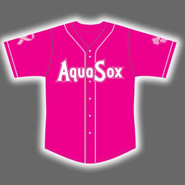2025 Everett AquaSox Pink At The Park Jersey Giveaway