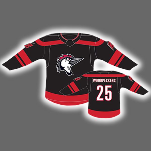 2025 Fayetteville Woodpeckers Replica Hockey Jersey Giveaway