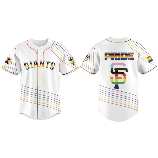 2025 Giants Celebrating Pride Night Jersey