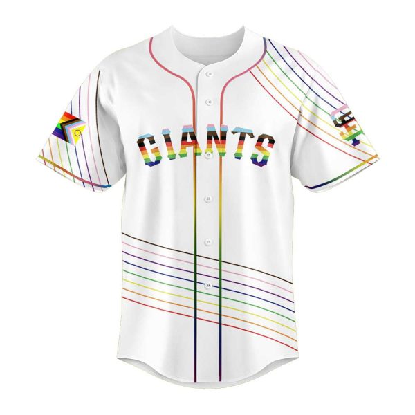 2025 Giants Celebrating Pride Night Jersey 2