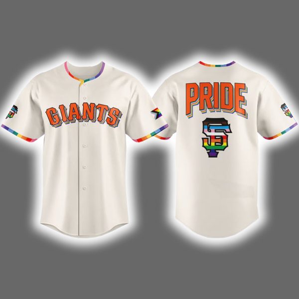 2025 Giants Celebration Pride Month Baseball Jersey
