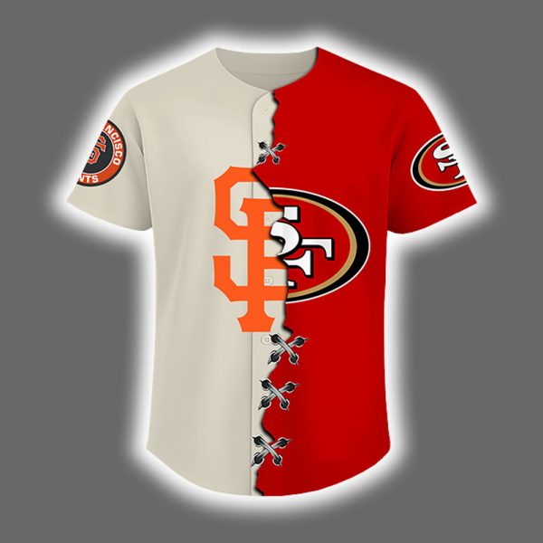 2025 Giants x 49ers Baseball Jersey 2