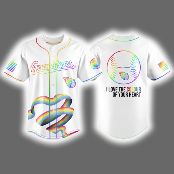2025 Guardians Happy Pride Month LGBTQ Baseball Jersey
