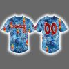 2025 Hickory Crawdads Margaritaville Night Jersey