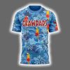 2025 Hickory Crawdads Margaritaville Night Shirt 2