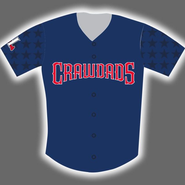 2025 Hickory Crawdads Patriotic Jersey Giveaway