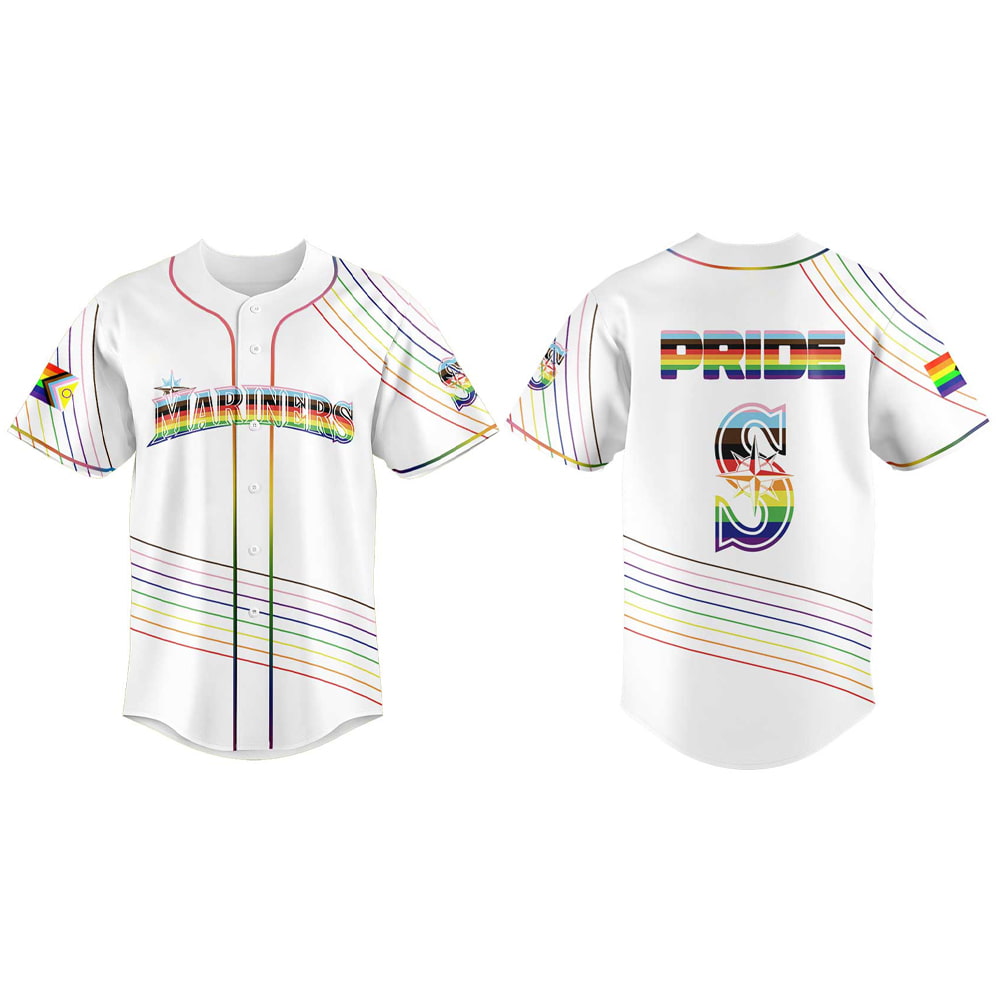 2025 Mariners Celebrating Pride Night Jersey 2025 Mariners Celebrating Pride Night Jersey