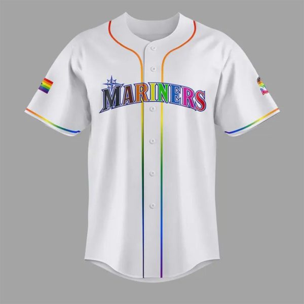 2025 Mariners Pride Night Jersey 2