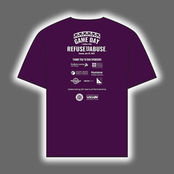 2025 Mariners Refuse To Abuse Day Shirt Giveaway 3
